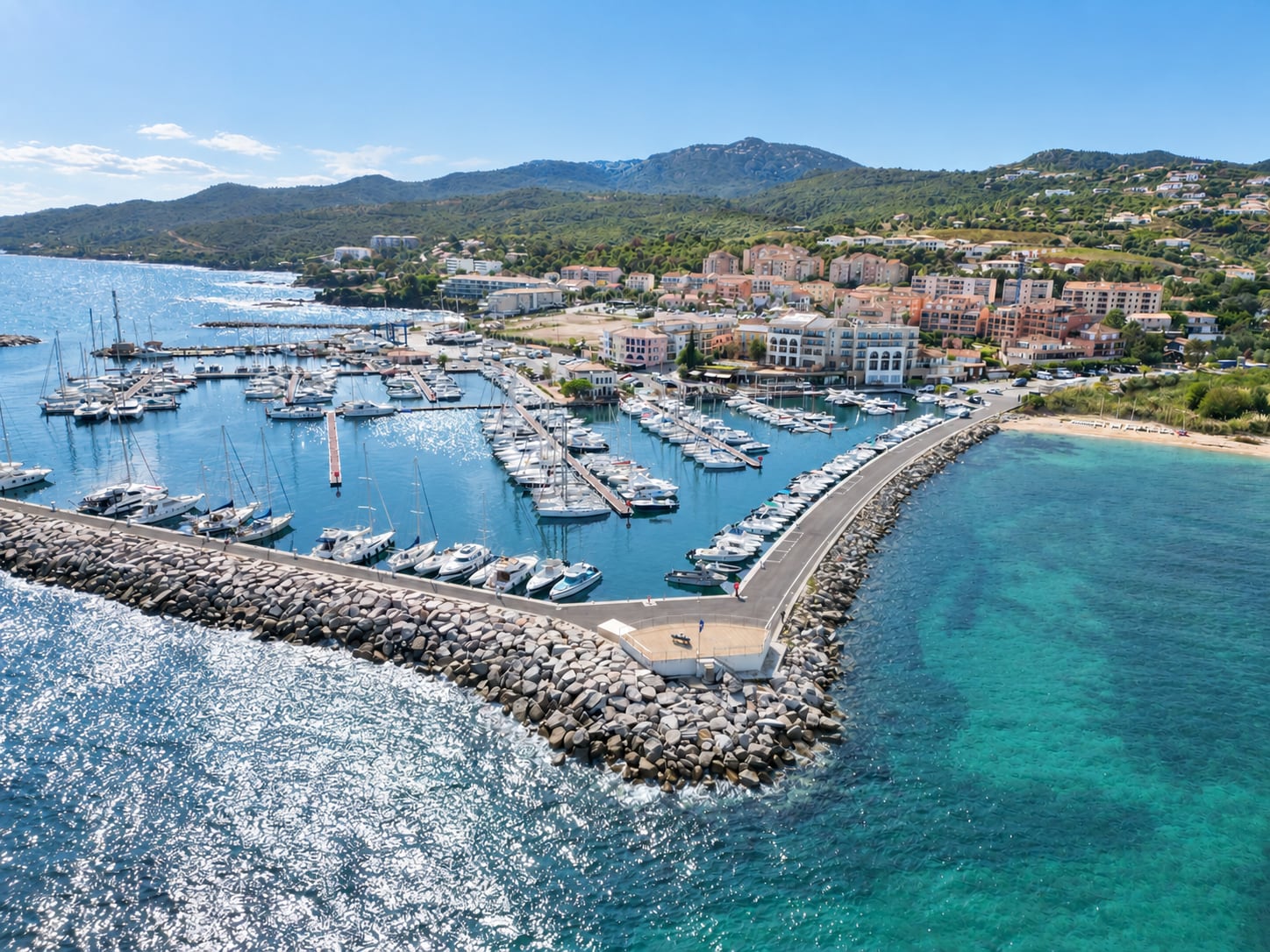 Your stay at A Storia begins with Air Corsica
